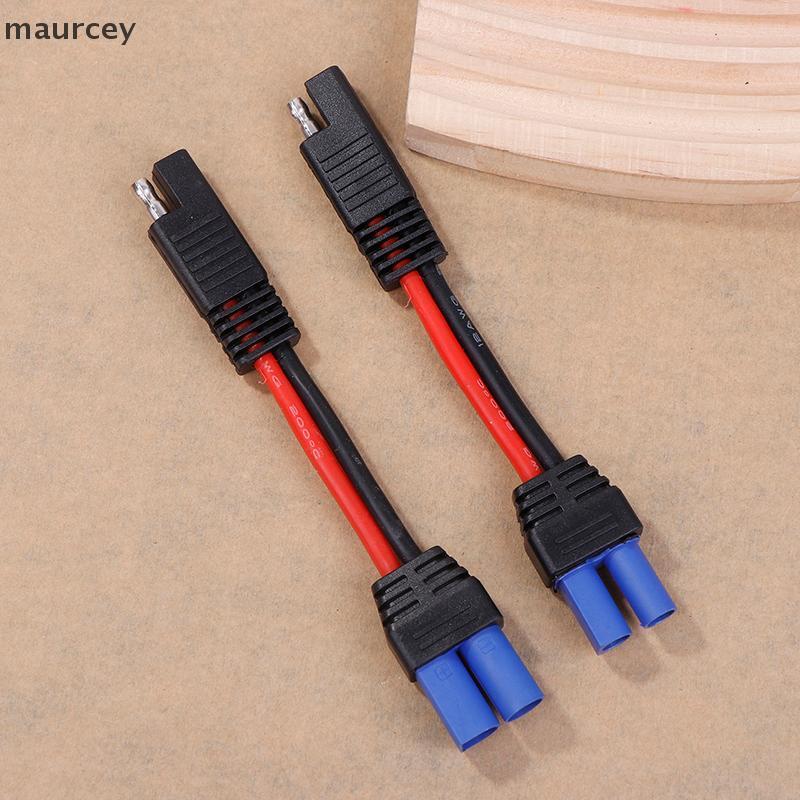 MAU SAE To EC5 ชายปลั๊ก SAE สายไฟยานยนต์สาย SAE To EC5 หญิงสายไฟปลั๊ก DIY 12 AWG SAE สาย CEY