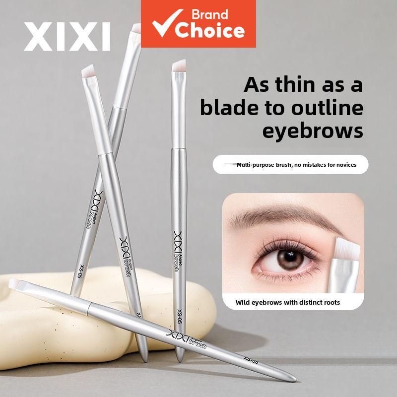 XIXI แปรงขนนุ่มทรงใบมีด สําหรับเขียนคิ้ว อายไลเนอร์ แปรงแต่งหน้า หัวเฉียง ระบายสีง่าย แปรง Aegyo-sal