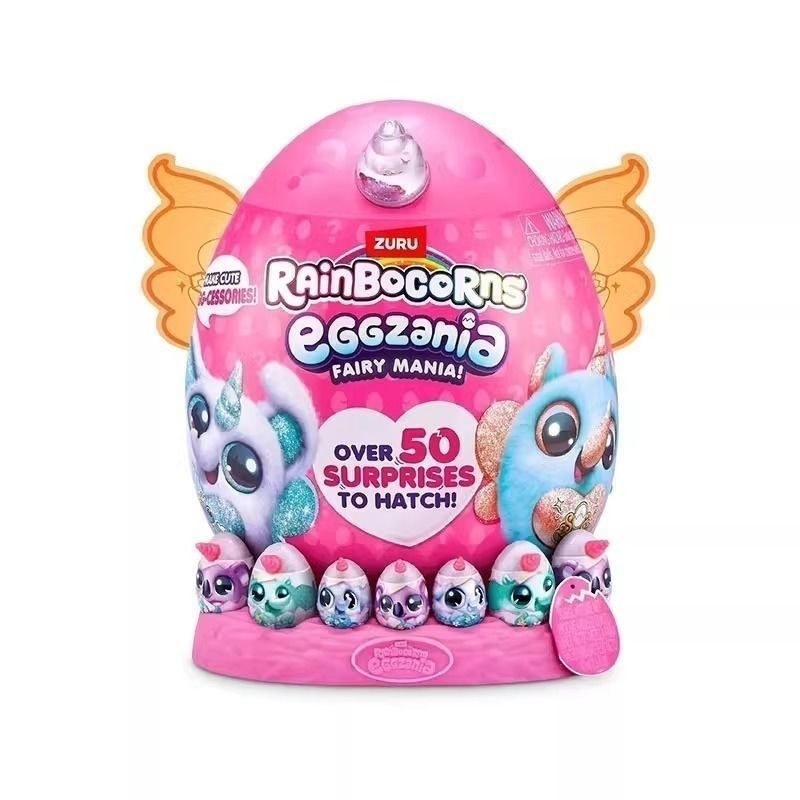 ♡[ผลิตภัณฑ์ใหม่] zuru Yunbo Unicorn Hug Planet Elf Magic Egg Mystery Box ของเล่นตุ๊กตาเด็กผู้หญิง