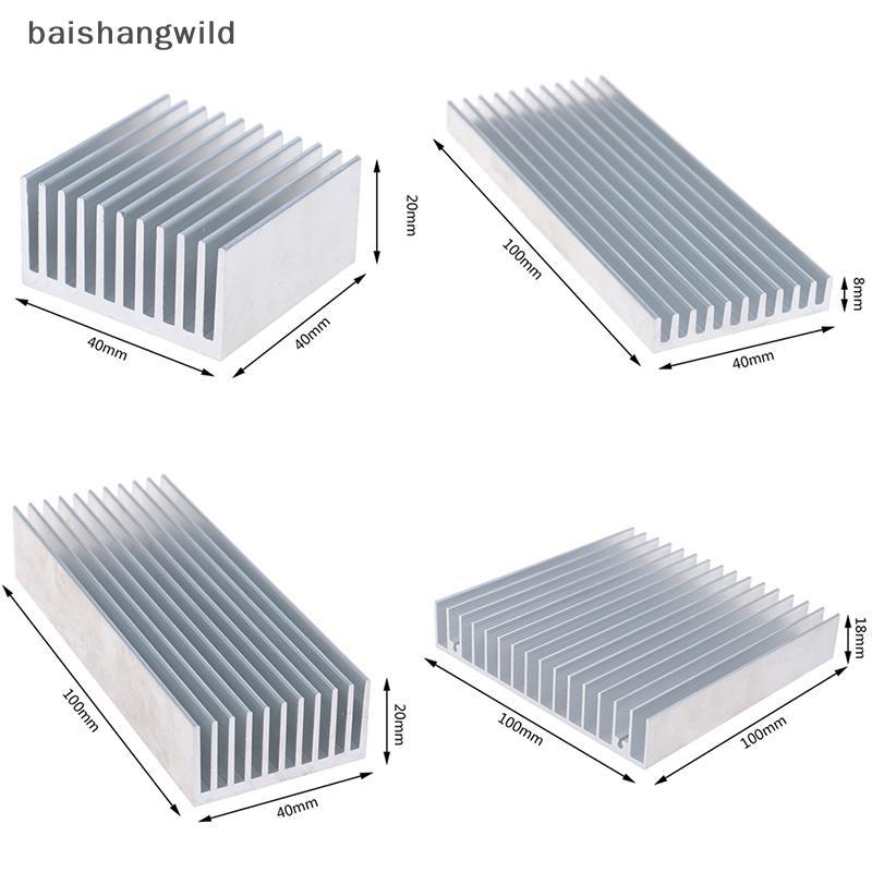 Bwth Extrudd ฮีทซิงค์อลูมิเนียมสําหรับชิป IC LED กําลังสูงหม้อน้ําระบายความร้อนเยลลี่