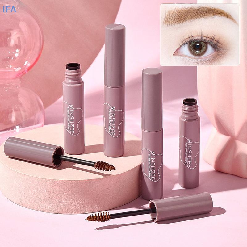 IFA 4 สี Eyebrow Tint กันน้ํายาวนานกาแฟสีน้ําตาลสี Eyebrow Gel Paint Eyebrow Tint เครื่องมือแต่งหน้า