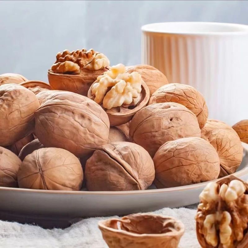 2025年新货核桃薄皮生纸皮孕妇儿童坚果纸皮薄壳散装新核桃无添加202512132025 New Goods, Walnuts, Thin Skin, Raw Paper Skin, Pregnant