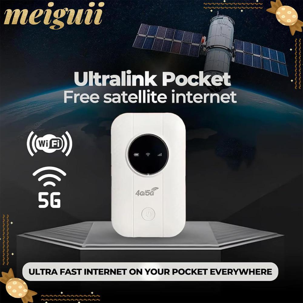 MEIGUII Pocket Mobile Hotspot, USB Powered Asian/European version 4/5G Portable Router, Pocket WiFi 