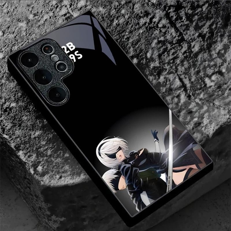 SAMSUNG NieR Automata Nier 09 ออกแบบเคสโทรศัพท์สําหรับSamsung Galaxy S20 S21 S22 S23 S24 S25 Ultra P