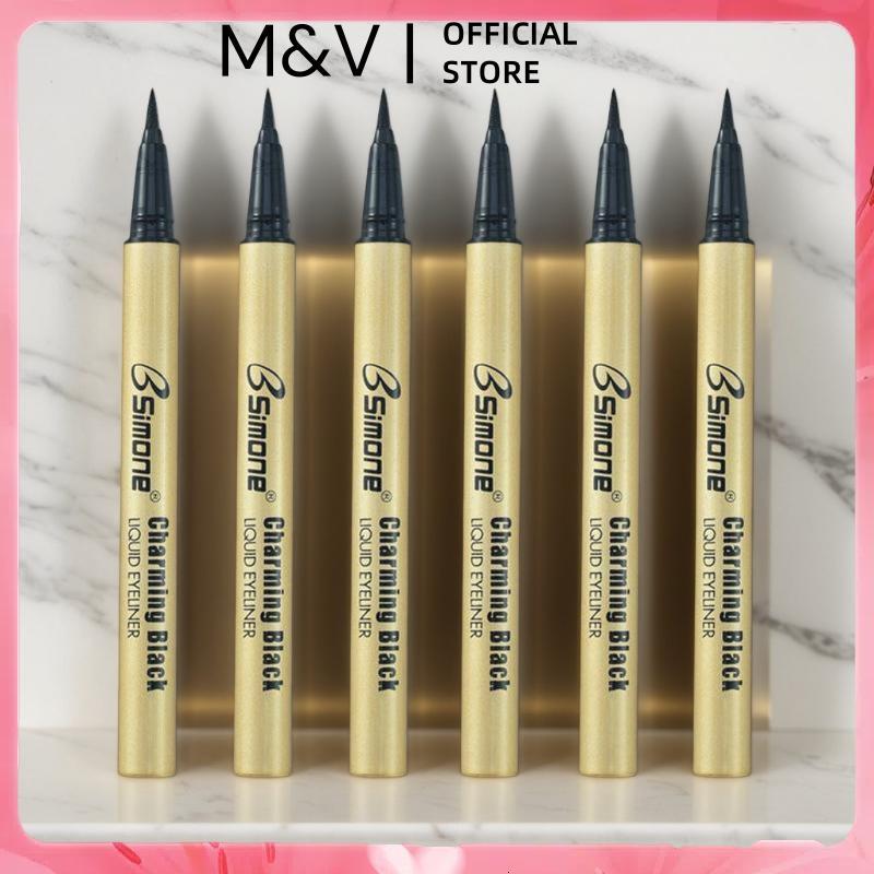M&V BSIMONE ck Liquid Eyeliner Eye Make Up Super Waterproof Long Lasting Eyeliner สวมใส่ง่าย Eyes Ma