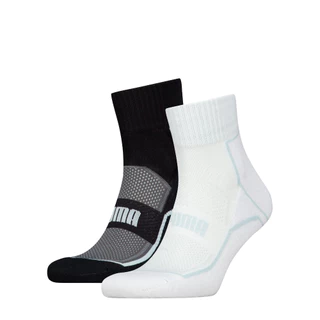 PUMA ถุงเท้าวิ่ง Puma U Running Quarter H.Terry แพ็ค 2 คู่ Puma U Running Quarter H.Terry 2P - 701226544