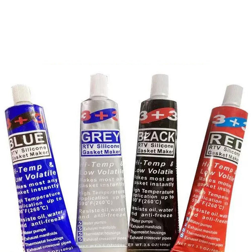 กาวทาปะเก็น กาวซิลิโคน ประเก็น ทาประเก็น 100g ทนต่ออุณหภูมิสูง RTV Silicone Gasket (XX165)
