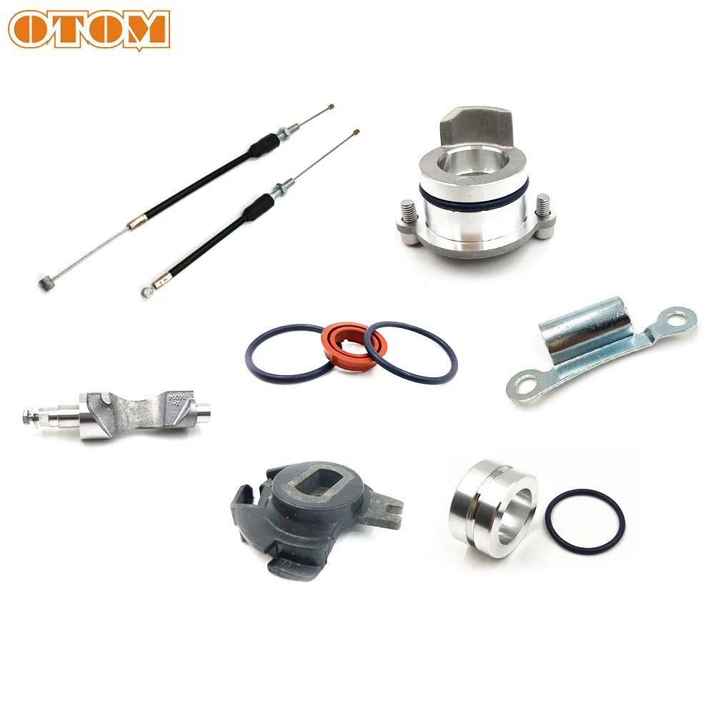 R OTOM Motorcycle Control Valve Repair Parts Switch Exhaust Cover Cable Wire O-ring Seal Aluminum Bu