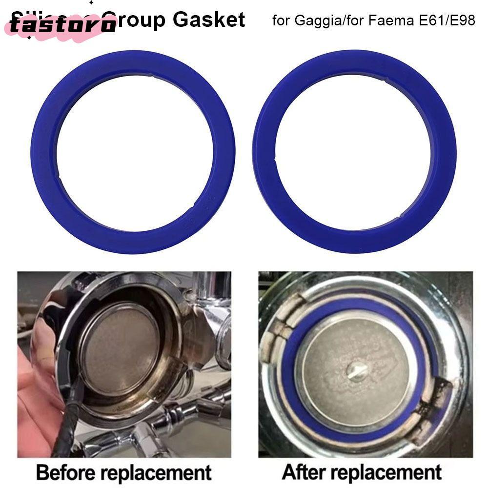 TASTORO 1 ชิ้นซิลิโคนกลุ่มปะเก็น, E61 Leakproof Group Head Seal Kit, 8.5 มิลลิเมตร O-Ring ปะเก็น Cof