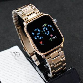 Jam Tangan LED JSS3642 RANTAI ALPINE Terbaru Free Box
