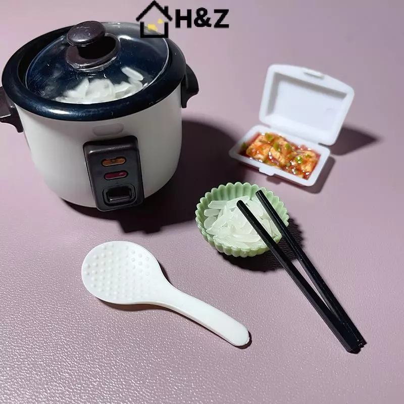 H&Z ชุดหม้อหุงข้าวพร้อมช้อนและพลั่วจำลอง 4 ซม. 2 ชิ้น thumbnail 6