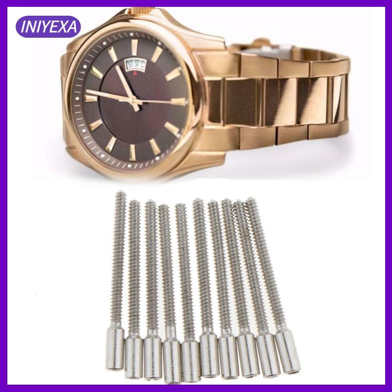 [Iniyexa] 10 ชิ้น Stem Extensions Extender ซ่อมนาฬิกาสําหรับก้าน 0.9 มม. ด้าย