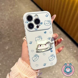 Kitty Cat แหวนผู้ถือเคสโทรศัพท์สําหรับ OPPO ค้นหา X9 Ultra X9S X8S + X8 Pro X7 F31 F29 F21 F21S Pro Plus 5G ฝาครอบการ์ตูนน่ารัก Lateral Love Heart Soft Casing