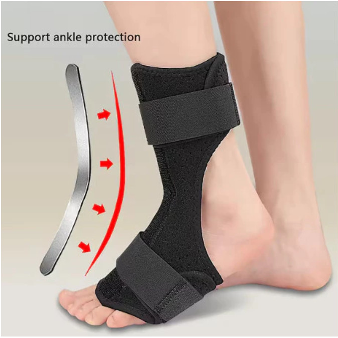 Plantar Fasciitis Night Splint & Support, ปรับ Orthotic Foot Drop Brace