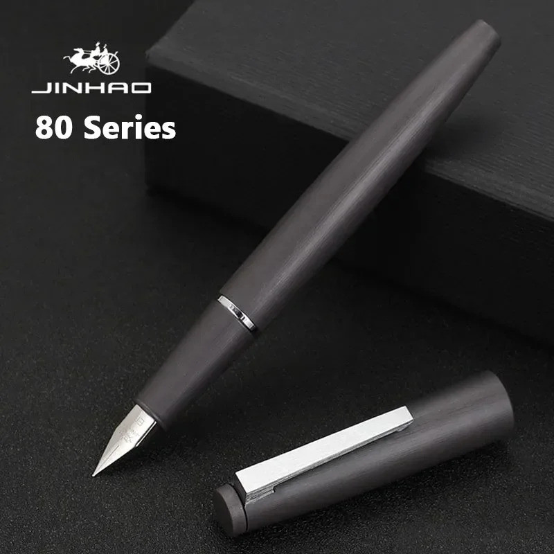 Jinhao 80 Fountain ปากกา Elegant ปากกา Ef F 0.3 มม. Extra Fine Nib เขียนปากกาเครื่องเขียนนักเรียน Of