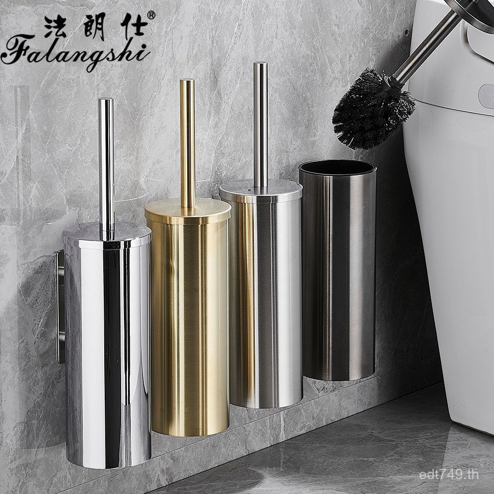 แปรงทําความสะอาดห้องน้ําระงับกลิ่นกายข้ามพรมแดนสแตนเลสอุปทานพิเศษติดผนังแปรงห้องน้ําล้างพรุนฟรีห้องน