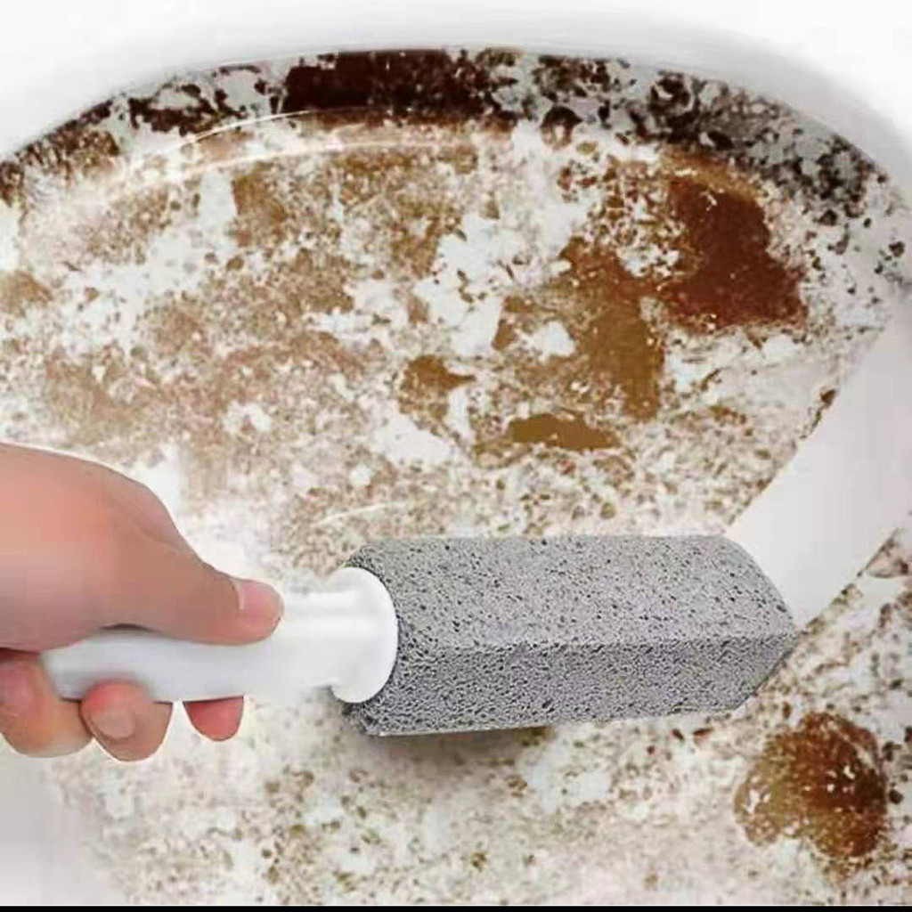 Feiyangแปรงคราบห้องน้ำหินภูเขาไฟธรรมชาติขจัดคราบฝังลึกโดยไม่ต้องใช้น้ำยา - รูปที่ 6