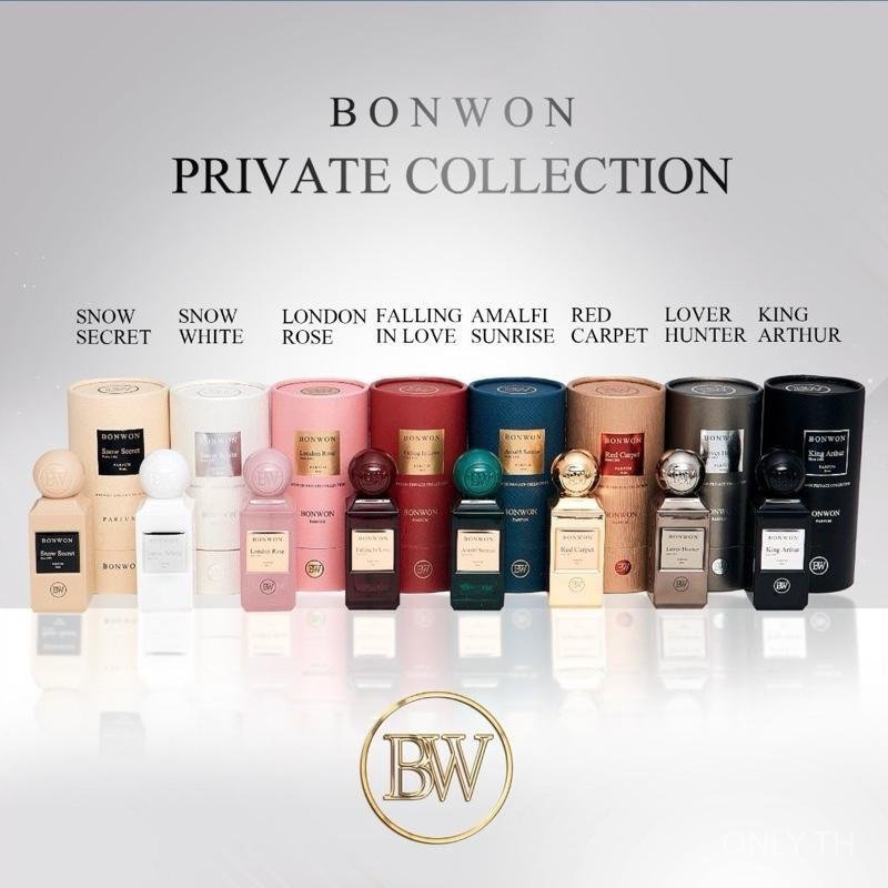 2025 Bonwon Private Series น้ําหอมติดทนนาน 16-24 ชั่วโมง, ข้อมูลจําเพาะ 50 มล., 2025 8 น้ําหอมใหม่, 