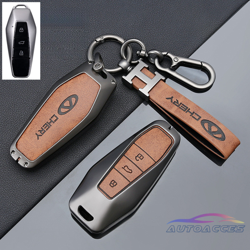 รถ Remote Key กรณีสําหรับ Icar 03 Jaecoo 6 ev 2024-2025 J6 Jaecoo6 EQ7 Key Protector สังกะสีผู้ถือกุ