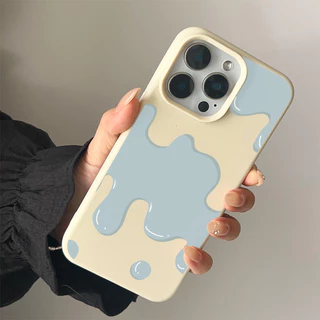 เคสโทรศัพท์หนังนิ่มลายหยดน้ำ เคส IPhone 17 16 15 12 14 13 11 Pro Max 7 8 Plus XS Max XR เคสโทรศัพท์