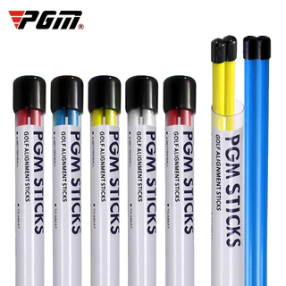 PGM Golf Training Aids Indicator Stick Putter Auxiliment Trainer Golf Alignment Stick Putting Direction Indicator JZQ002
