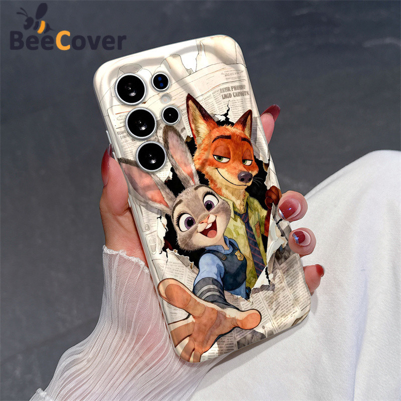 Nick Judy คู่รัก Zootopia 2 เคสสําหรับ VIVO V21E V23E V25 V27 V27E Y15S Y16 Y19 Y20 Y21 Y22S Y35 Y50 Y77 Y77 Y36 Y02S Y17 Y19 V10S Y10S Y10S Y9S Y10S Y100 PRO