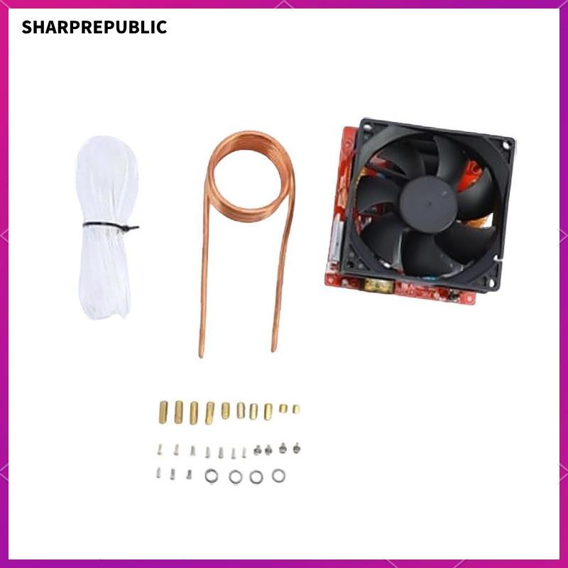 [Sharpublic] 20A ZVS INDUCTION HEATING BOARD MODULE FLYBACK DRIVER HEATER W/IGNITION COIL