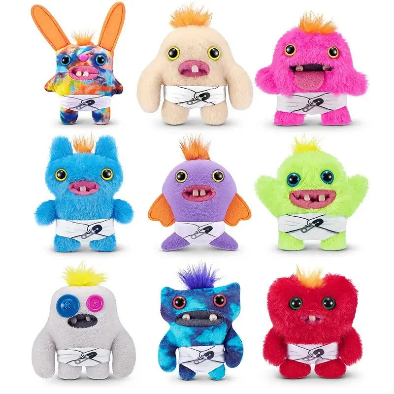 Fuggler ตุ๊กตา Baby Series Mr เข็มตลก Ugly Monster Fuggs Munch Rabid กระต่ายกว้าง Eyed Weirdo ตุ๊กตาตุ๊กตาของขวัญของเล่นนุ่ม 9 ซม.