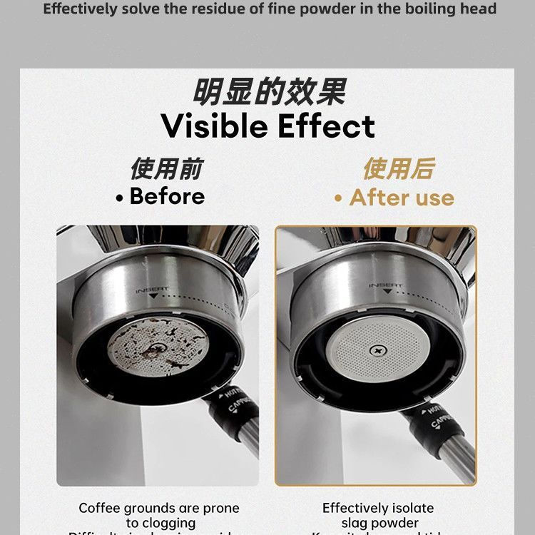 New Product#Coffee Secondary Water Distribution Net316Stainless Steel Filter1.8mm Thickness Filter D