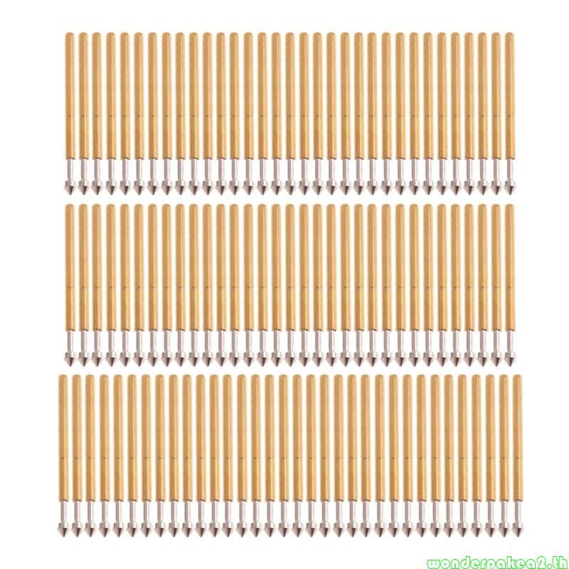 Wonderpakea2 P75-E2 ฤดูใบไม้ผลิ Test Probe Pogo Pin เครื่องมือทดสอบ Current Rating 3A สําหรับ PCB กา