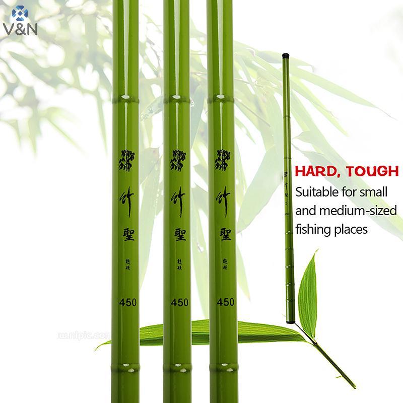 (V&N) 2.7M-6.3M เบ็ดตกปลาคาร์บอนไฟเบอร์น้ําหนักเบาพิเศษและแท่งแข็งเป็นพิเศษปรับได้ 6H8H10H คันเบ็ดตั