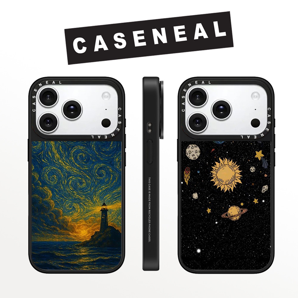 Drop proof CASENEALเคสโทรศัพท์สําหรับiPhone 17ProMax 17pro 17 air 16promax 16 15promax 15 14promax 13 13promax hard Case planet 12 12PromaxกรณีiPhone 11กรณีคุณภาพสูง