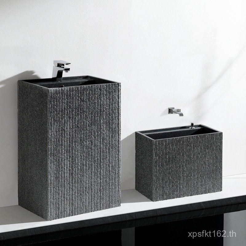 อ่างล้างจาน Courtyard คอลัมน์อ่างล้างหน้า Mop สระว่ายน้ําอ่างล้างหน้าหินอ่อนกลางแจ้ง Terrace 7W อ่าง