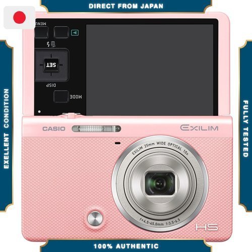 【Excellent】 กล้องดิจิตอล CASIO EXILIM EX-ZR70PK "Selfie Tilt LCD" "Makeup & Selfie Art" EXZR70 สีชมพ