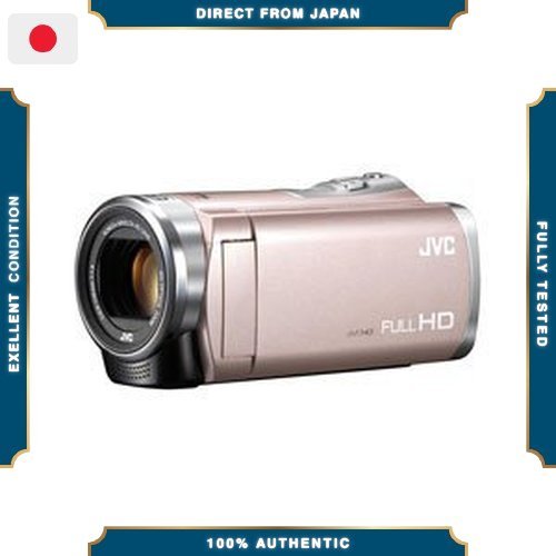 【Excellent】 JVCKENWOOD กล้องวิดีโอ JVC EVERIO รุ่น GZ-E320 พร้อมหน่วยความจำภายใน 8GB สีทองชมพู (GZ-E