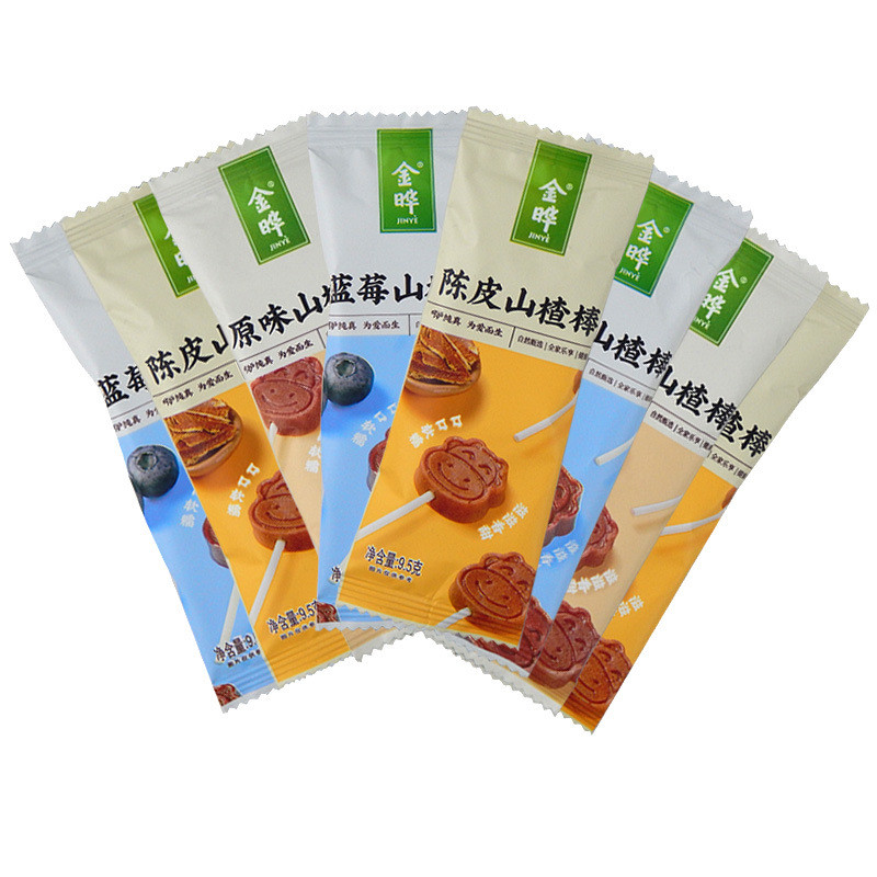 ขนมอมยิ้ม Jin Ye Calf Hawthorn รสธรรมชาติ เมล็ดฮัธโธרן ของว่างบรรจุถุงสำหรับขายส่ง