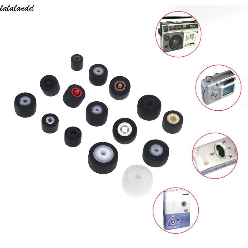 Laland 5 ชิ้นตลับหมึกวิทยุ Roller เทปบันทึกความดัน Cassette เข็มขัดรอกเครื่องเล่นแกนล้อ-10 2-6 5-1 5 มม.Ca