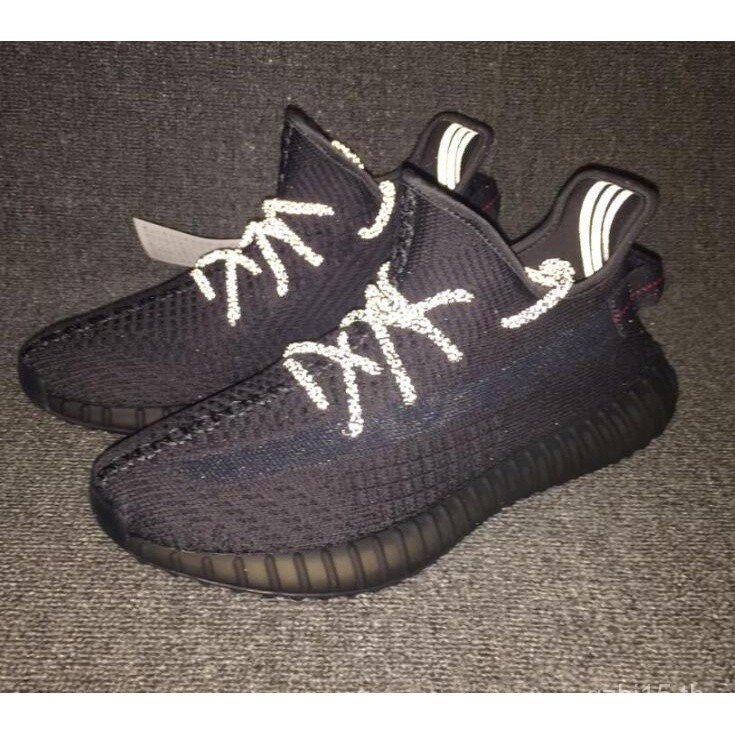 Promotion Glow Yeezy Boost 350 V2 350v2 "Black" FU9006 SZZG