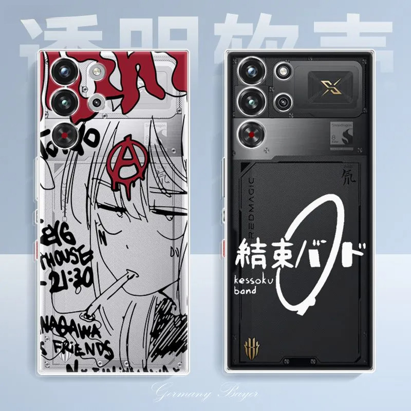 Lonely Rock สําหรับเคสโทรศัพท์ RedMagic 10S Pro RedMagic 10 Pro เคสนิ่มน้ําหนักเบาฝาครอบป้องกันเดิม