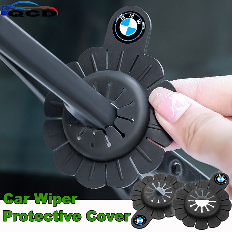 BMW รถกระจก Wiper ป้องกันซิลิโคนแผ่นกันฝุ่นสําหรับ M Power Z4 E89 E85 X5 G05 F15 E53 F20 G26 G08 X3 