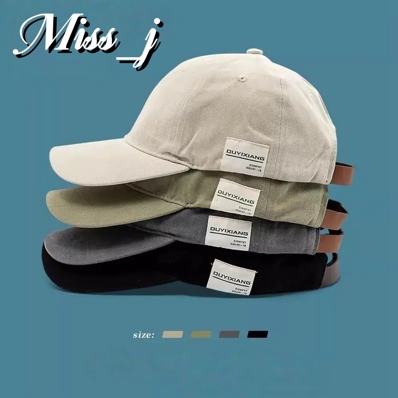 Miss_J พร้อมส่งจากกทม หมวกเบสบอลสไตล์เกาหลี อเนกประสงค์ เหมาะสำหรับทั้งเล่นกีฬาและกิจกรรมยามว่าง ราคา ถูกที่สุด ดีลบีเคเค