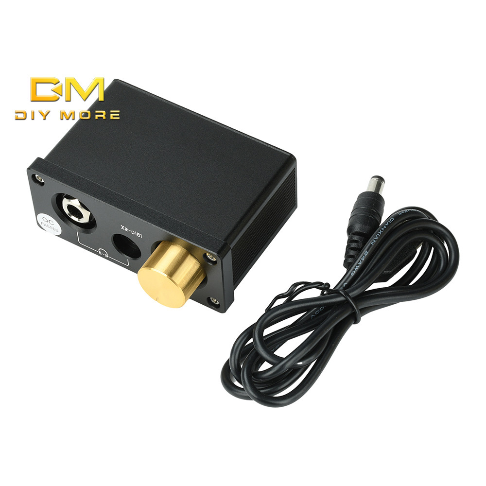 DIYMORE Xz-U101 DC 5-12V เครื่องขยายเสียงหูฟัง Linear สเตอริโอ RCA เครื่องขยายเสียงบ้านสําหรับ 3.5 ม