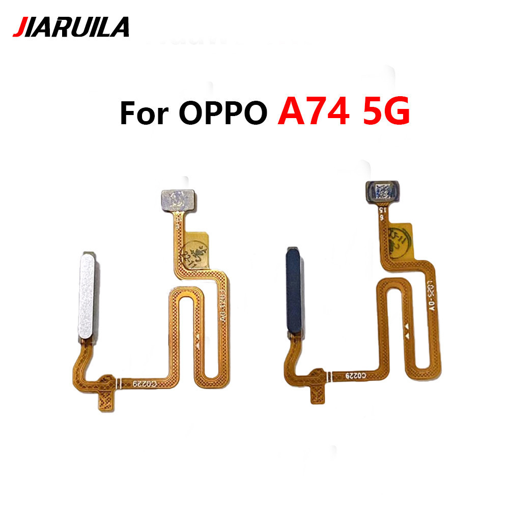 ปุ่มเปิดปิดเซ็นเซอร์ลายนิ้วมือ Flex Cable สําหรับ Oppo A74 5G