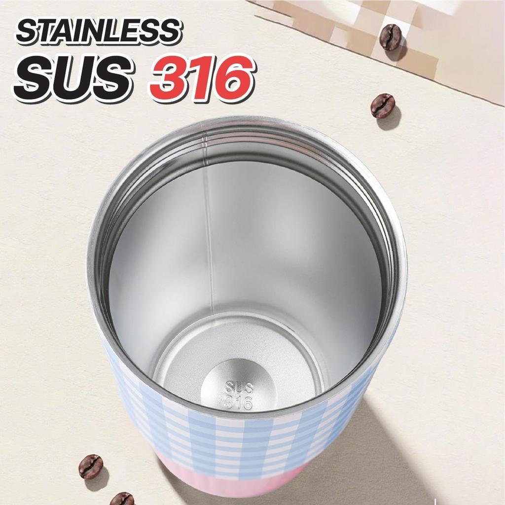 แก้วเก็บความเย็น SMAIL 750ml แก้วเก็บอุณหภูมิ สแตนเลส SUS316 เหมาะสำหรับพกพา ทำงาน เรียน มี 7 สี 7 แบบ ให้เลือก - รูปที่ 5