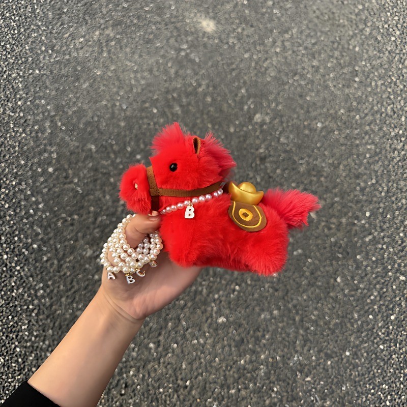 จี้โพนี่ปีใหม่ 2026 พวงกุญแจตุ๊กตามิ่งขวัญ - รูปที่ 5