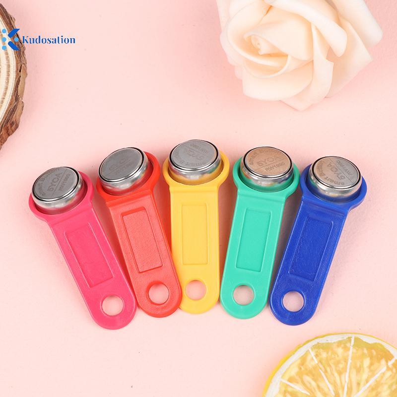 คุโดส 1 ชิ้นพลาสติกเขียนซ้ําได้ RFID Touch Memory Key TM Card iButton Copy Card กุญแจซาวน่า