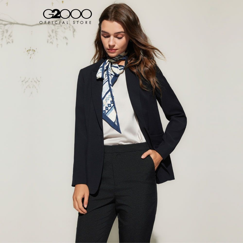 G2000 เสื้อสูทสำหรับผู้หญิง Slim Fit รุ่น 5121101399 BLACK