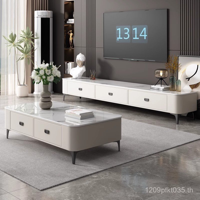 Minimalist Nordic Light Luxury โต๊ะกาแฟ Creative Carefully เลือกแฟชั่นโต๊ะกาแฟขนาดเล็ก Apartment Sla