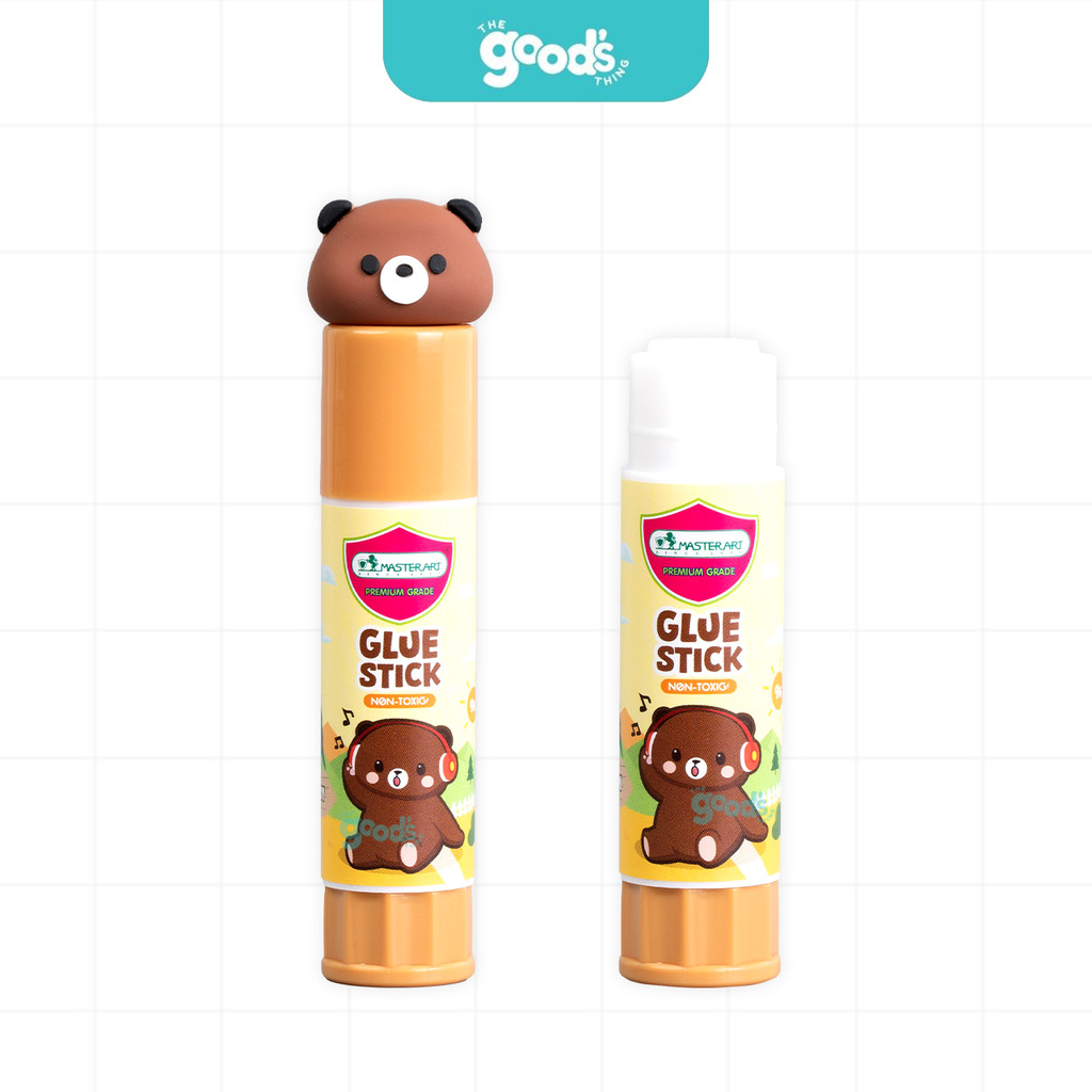 กาวแท่ง Master art รุ่น Beary กาว Glue stick แบรี่ 9g ไร้สารพิษ Non toxic ปลอดภัยสำหรับเด็ก คละลาย (จำนวน1แท่ง) ราคา ถูกที่สุด ดีลบีเคเค แกลเลอรีภาพที่ 7
