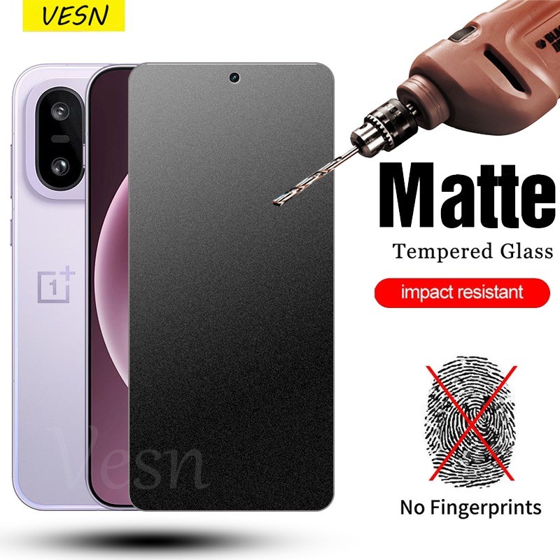 ฟิล์มกระจกเต็มจอแบบด้านรุ่น OnePlus 15 13R 13T 13s 10R 10T 9 8T ACE 6 6T Nord CE 5 Ultra 4 3 3V 2 Li